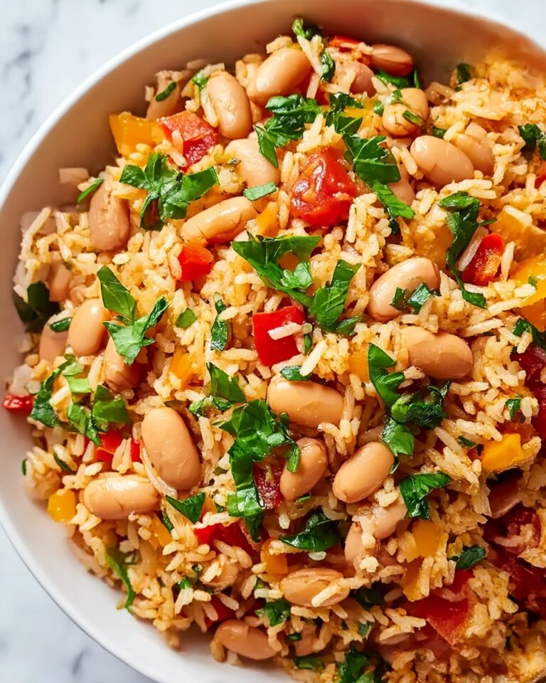 Healthy Mediterranean Rice and Beans Recipe