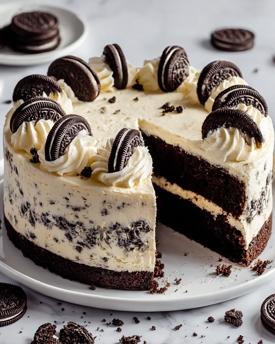 Decadent Oreo Cookie Cake for Every Sweet Tooth Craving Recipe