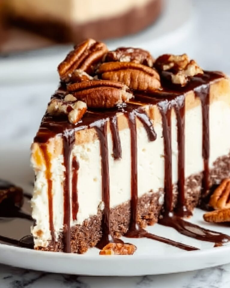 Caramel Brownie Cheesecake Recipe