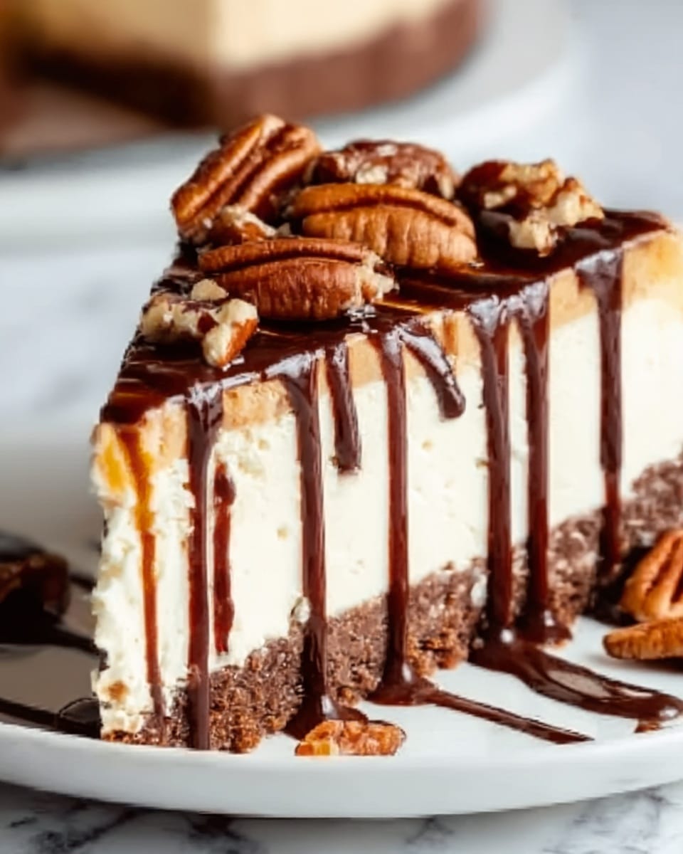 Caramel Brownie Cheesecake Recipe