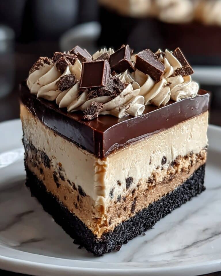Triple Chocolate Cheesecake Decadent Layered Dessert Recipe