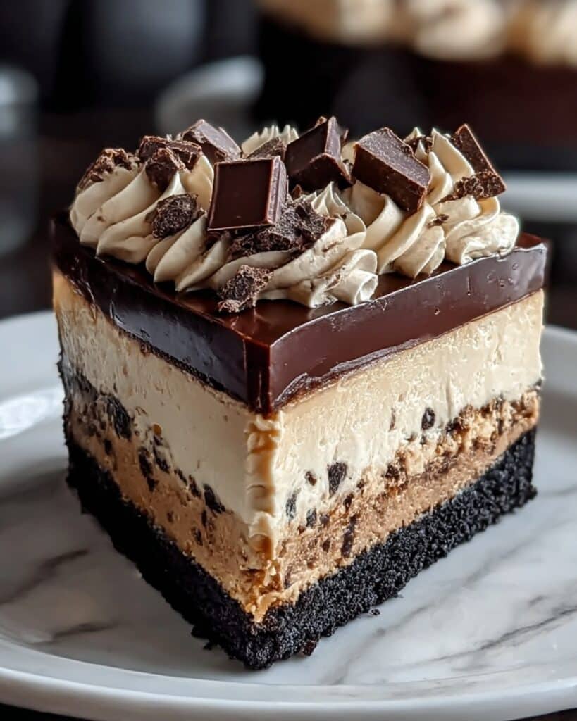 Triple Chocolate Cheesecake Decadent Layered Dessert Recipe