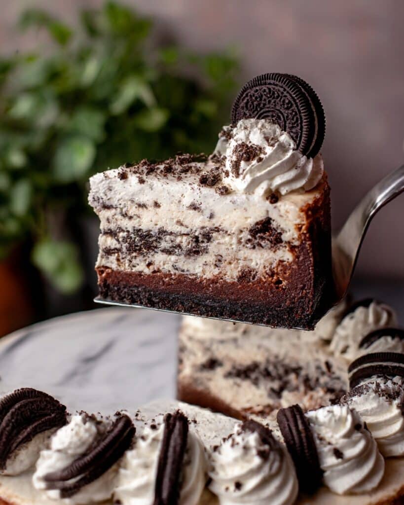 Oreo Cake Cheesecake Recipe