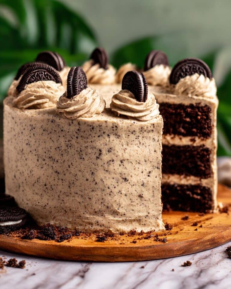 Oreo Peanut Butter Cake Recipe