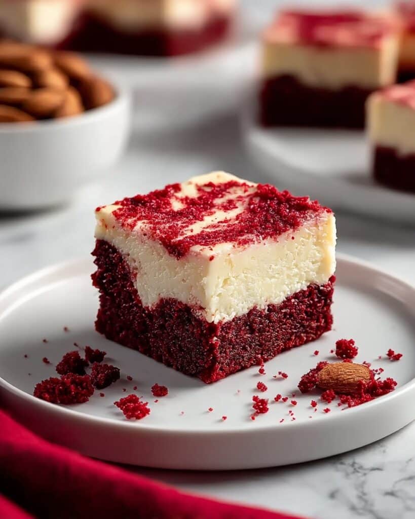 Gluten-Free Red Velvet Brownies with Almond Flour Recipe