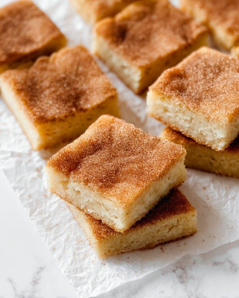 Snickerdoodle Bars Recipe