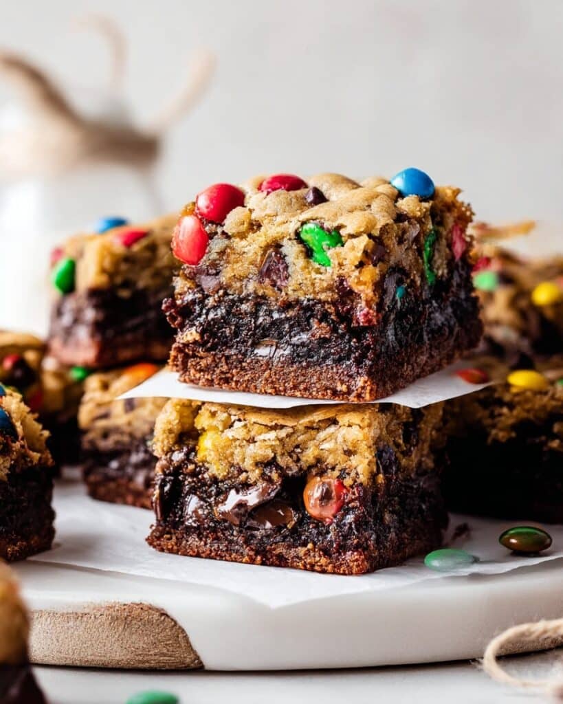 Monster Cookie Fudgy Brownies Recipe