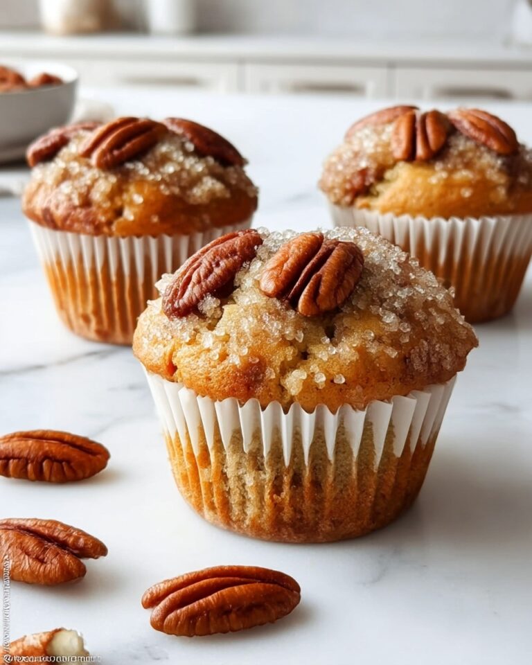 Pecan Pie Brown Sugar Muffins Recipe