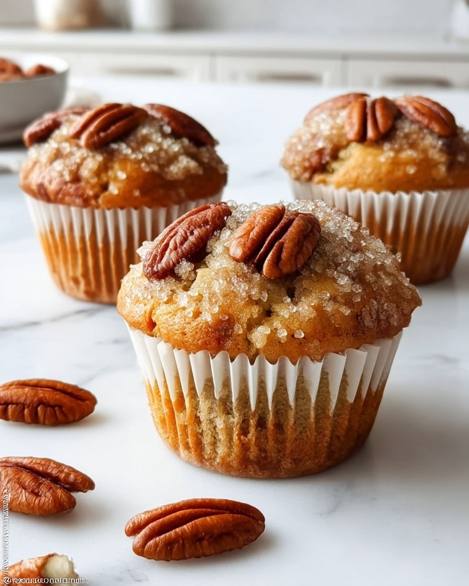 Pecan Pie Brown Sugar Muffins Recipe