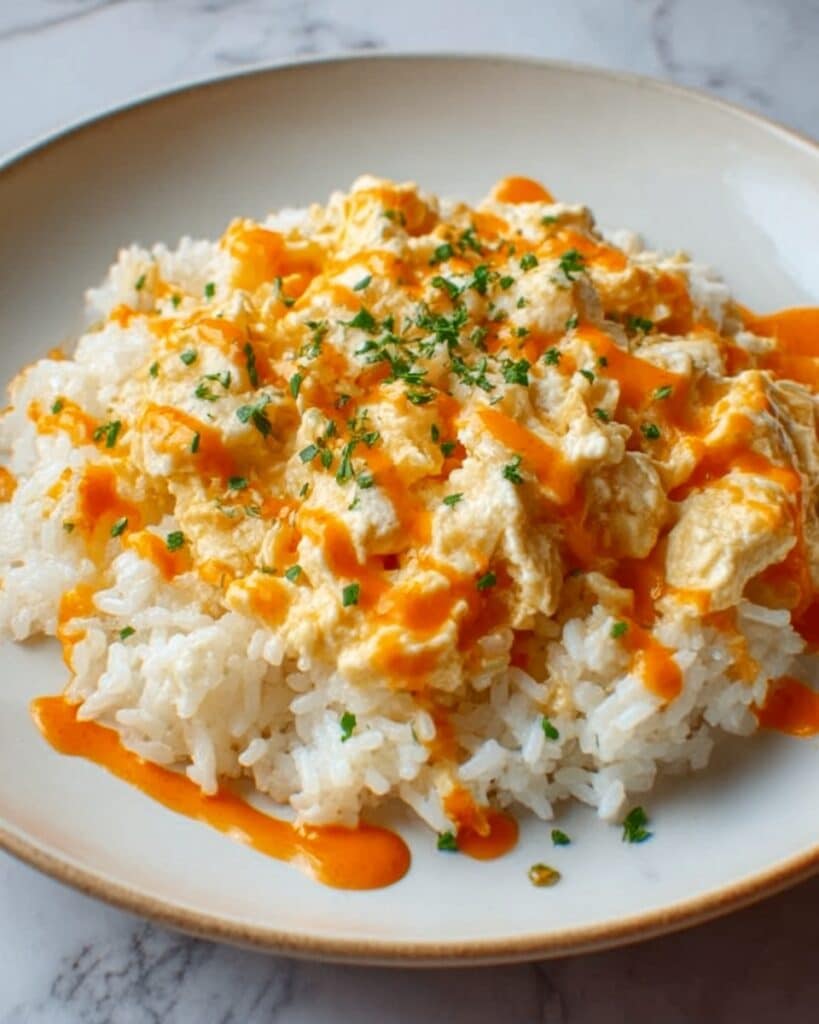 Cheesy Buffalo Chicken and Rice Recipe