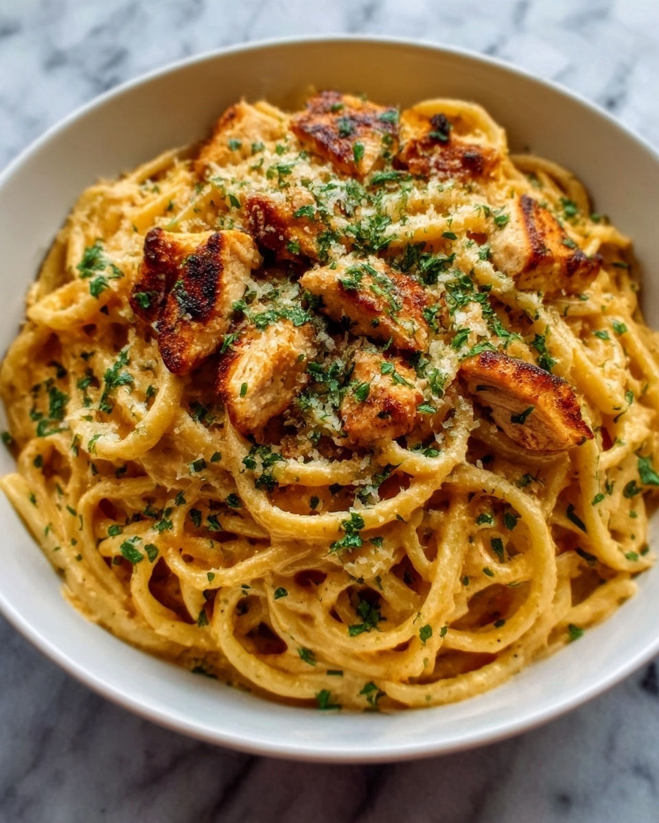 Cowboy Butter Chicken Linguine Recipe