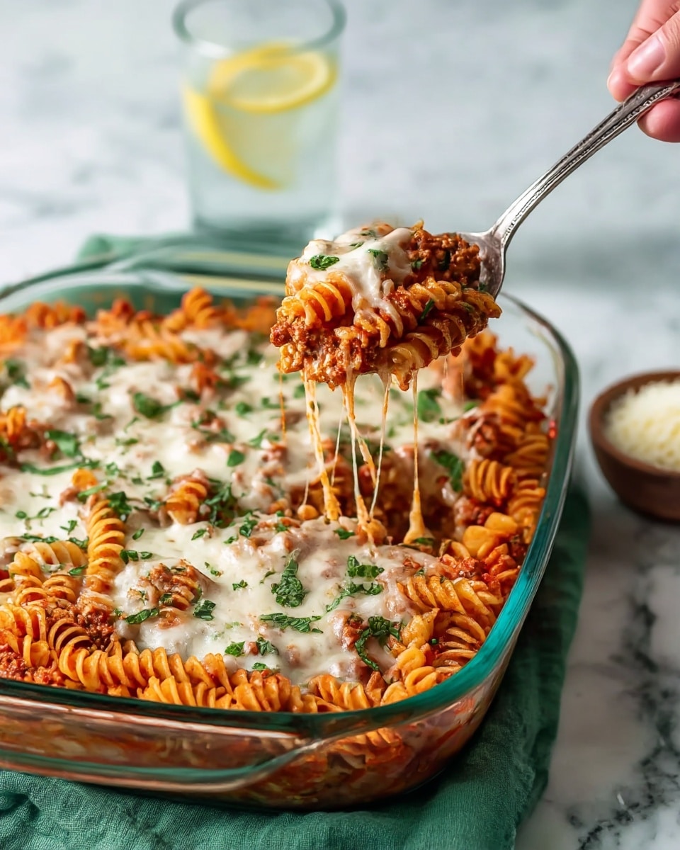 Comforting Ground Beef Pasta Bake Recipe