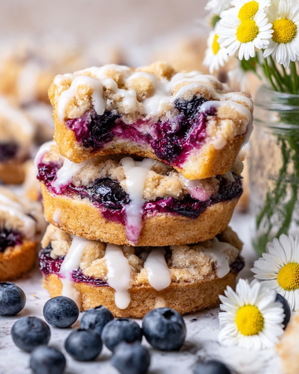 Blueberry Coffee Cake Cookies Recipe