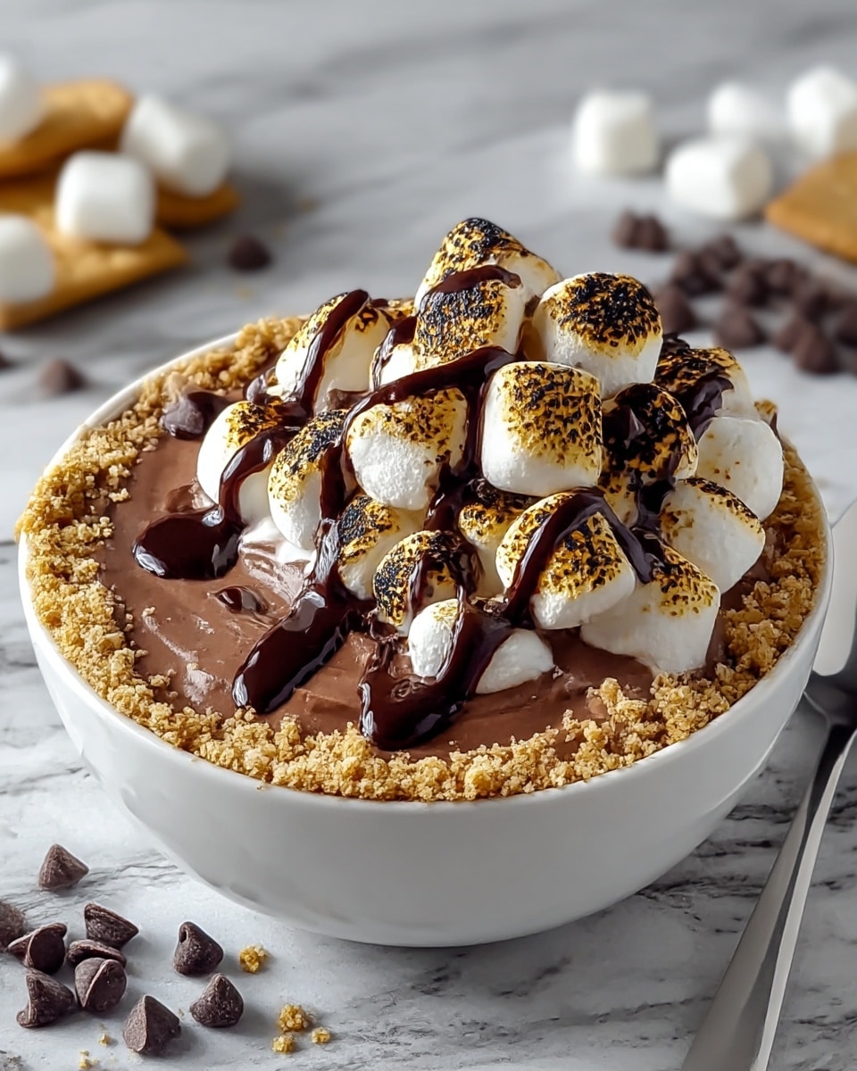Double Chocolate Protein S’mores Bowl Recipe
