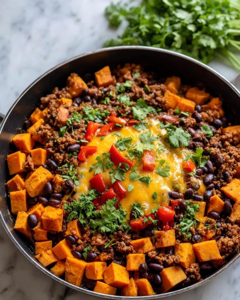 Amazing 30-Minute Sweet Potato Skillet Dinner Recipe