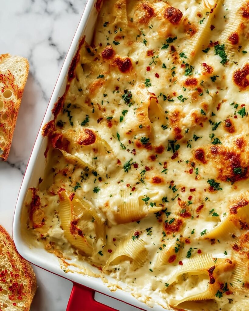 Hearty Marry Me Chicken Stuffed Shells Recipe