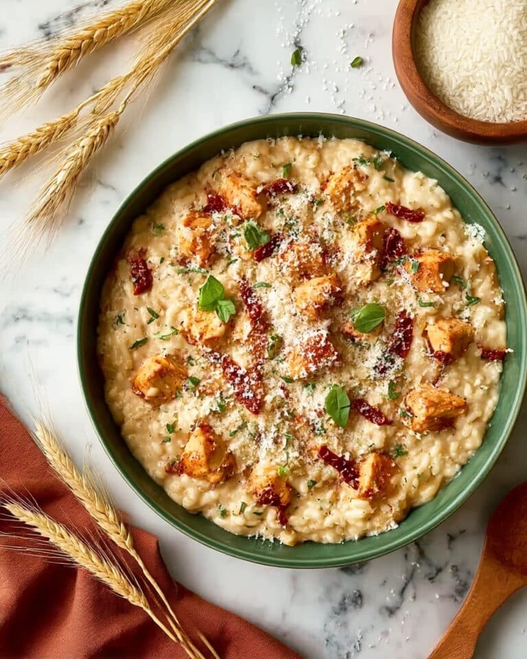 Parmesan Sun-Dried Tomato Chicken Rice Bake Recipe