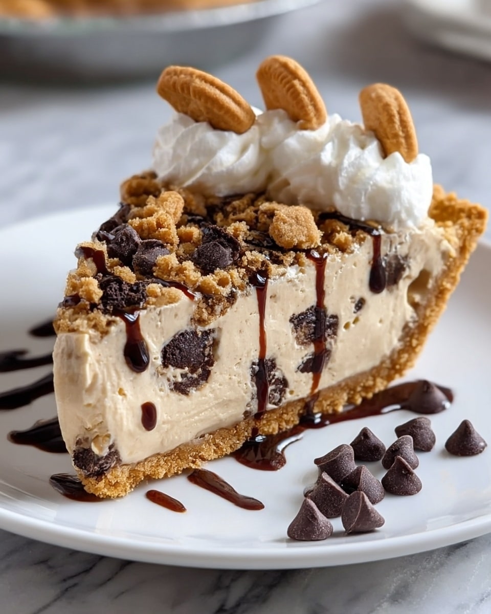 Giant S’mores Cookie Dough Pie Recipe