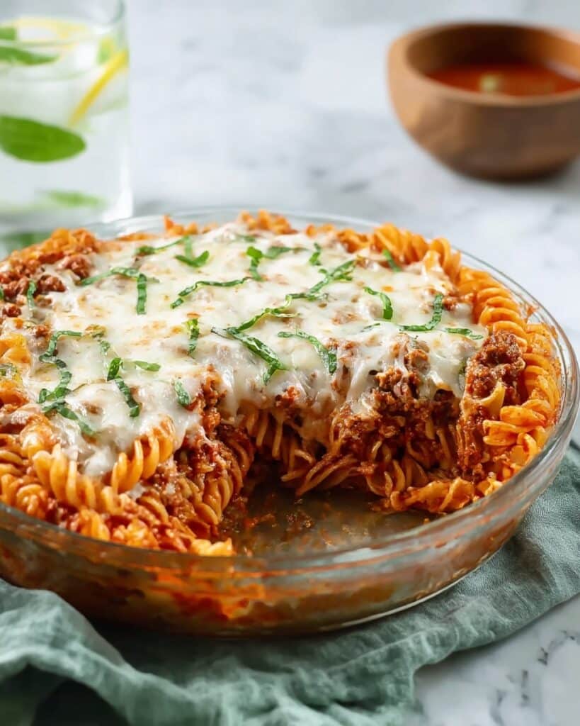 Comforting Ground Beef Pasta Bake Recipe