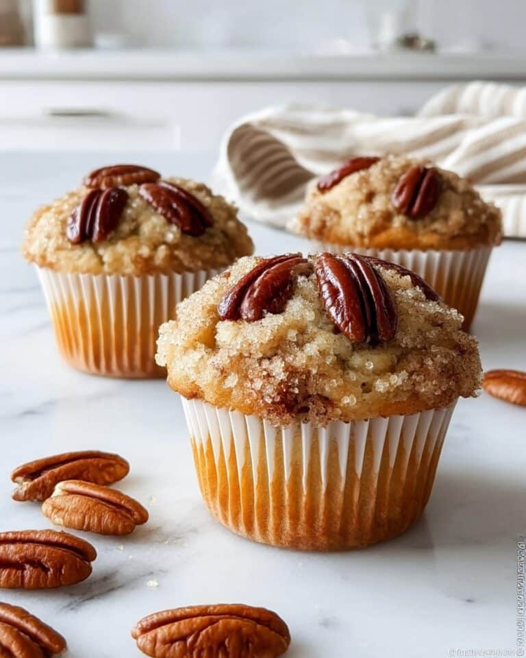 Pecan Pie Brown Sugar Muffins Recipe