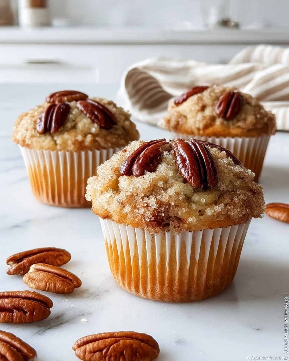 Pecan Pie Brown Sugar Muffins Recipe