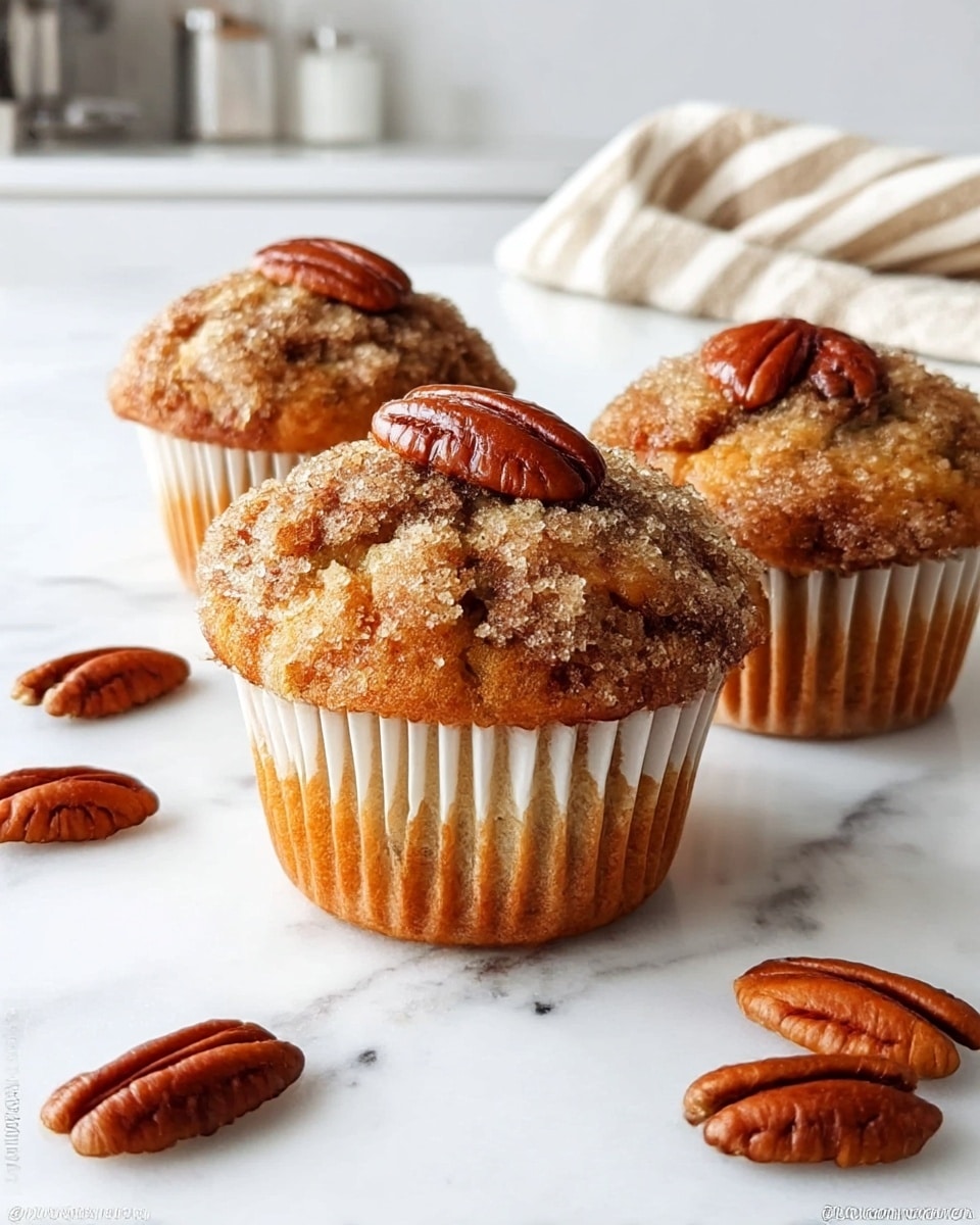 Pecan Pie Brown Sugar Muffins Recipe