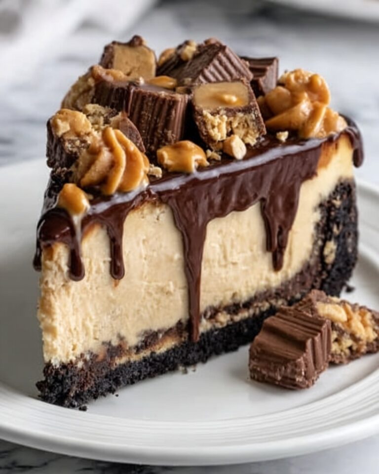 Chocolate Peanut Butter Cheesecake Recipe