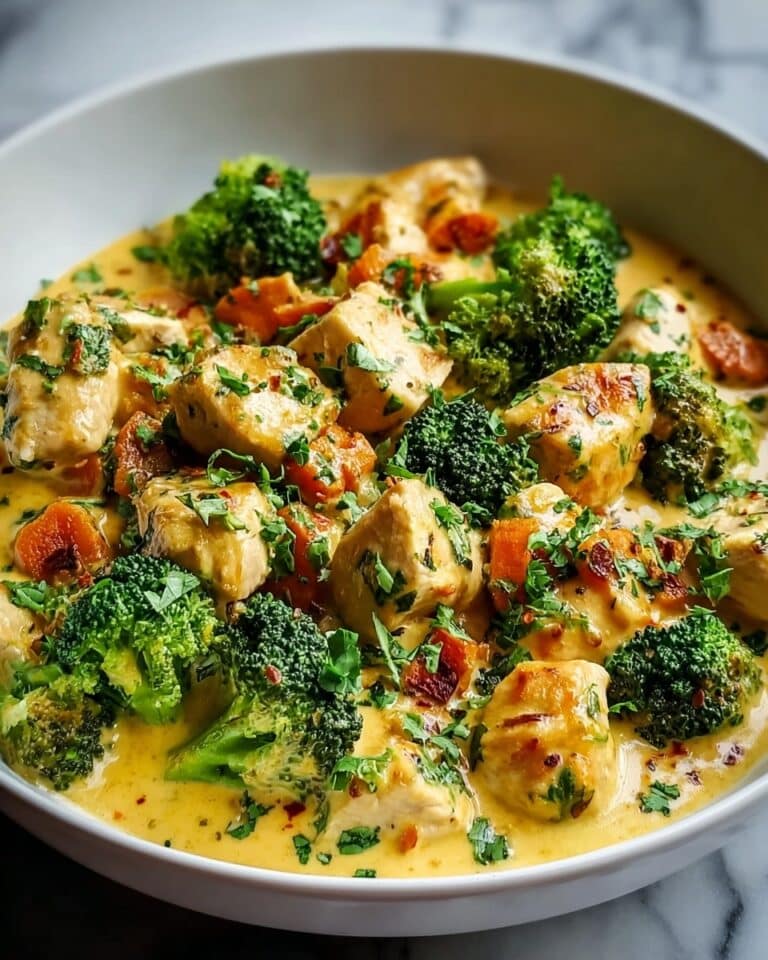 Cozy Crockpot Cheesy Chicken Broccoli Delight Recipe