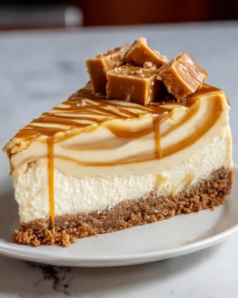 Caramel Swirl Cheesecake Recipe