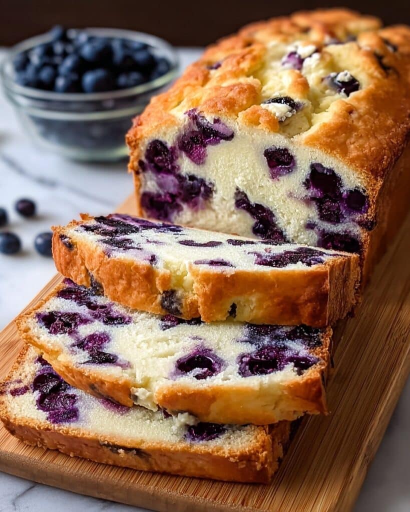Blueberry Cream Cheese Bread Recipe