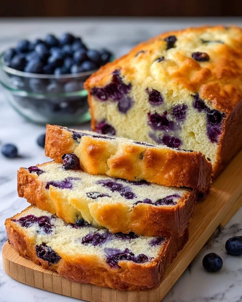 Blueberry Cream Cheese Bread Recipe