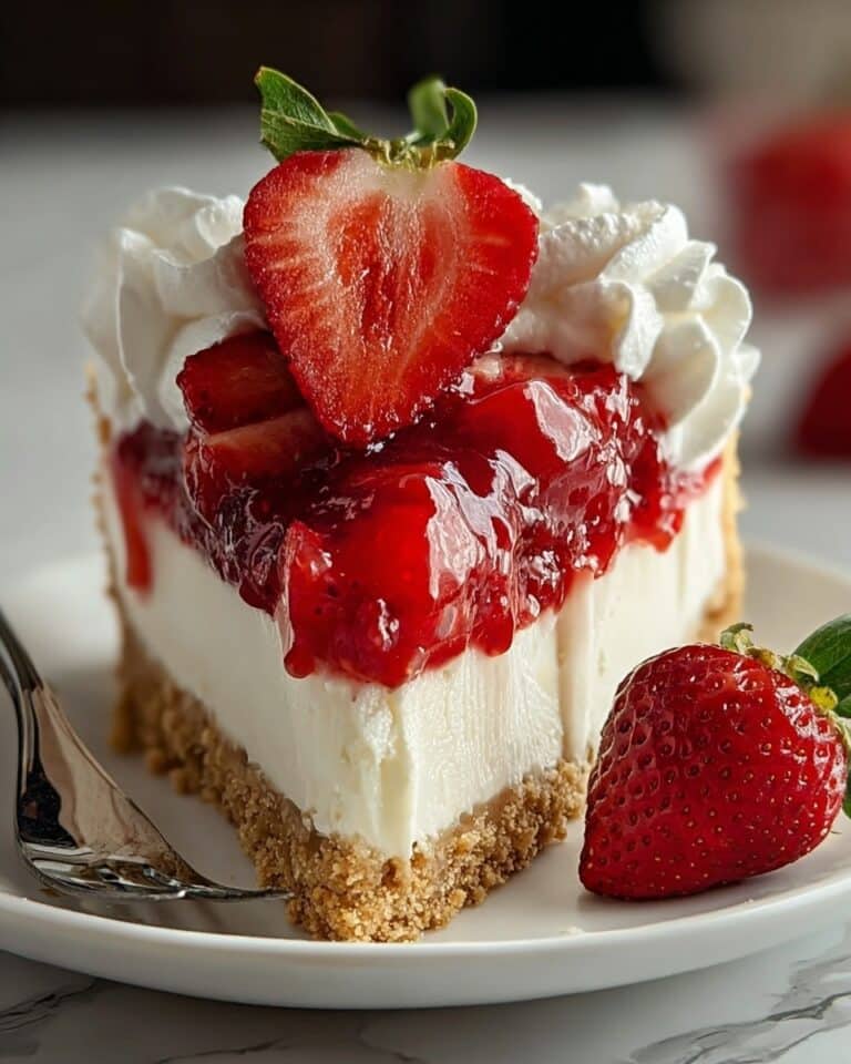 Irresistibly Indulgent Strawberry Crunch Poke Cake Recipe