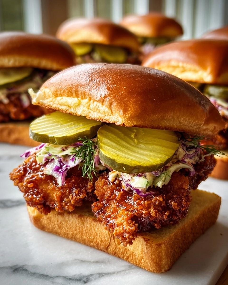 Nashville Hot Chicken Sandwiches Recipe