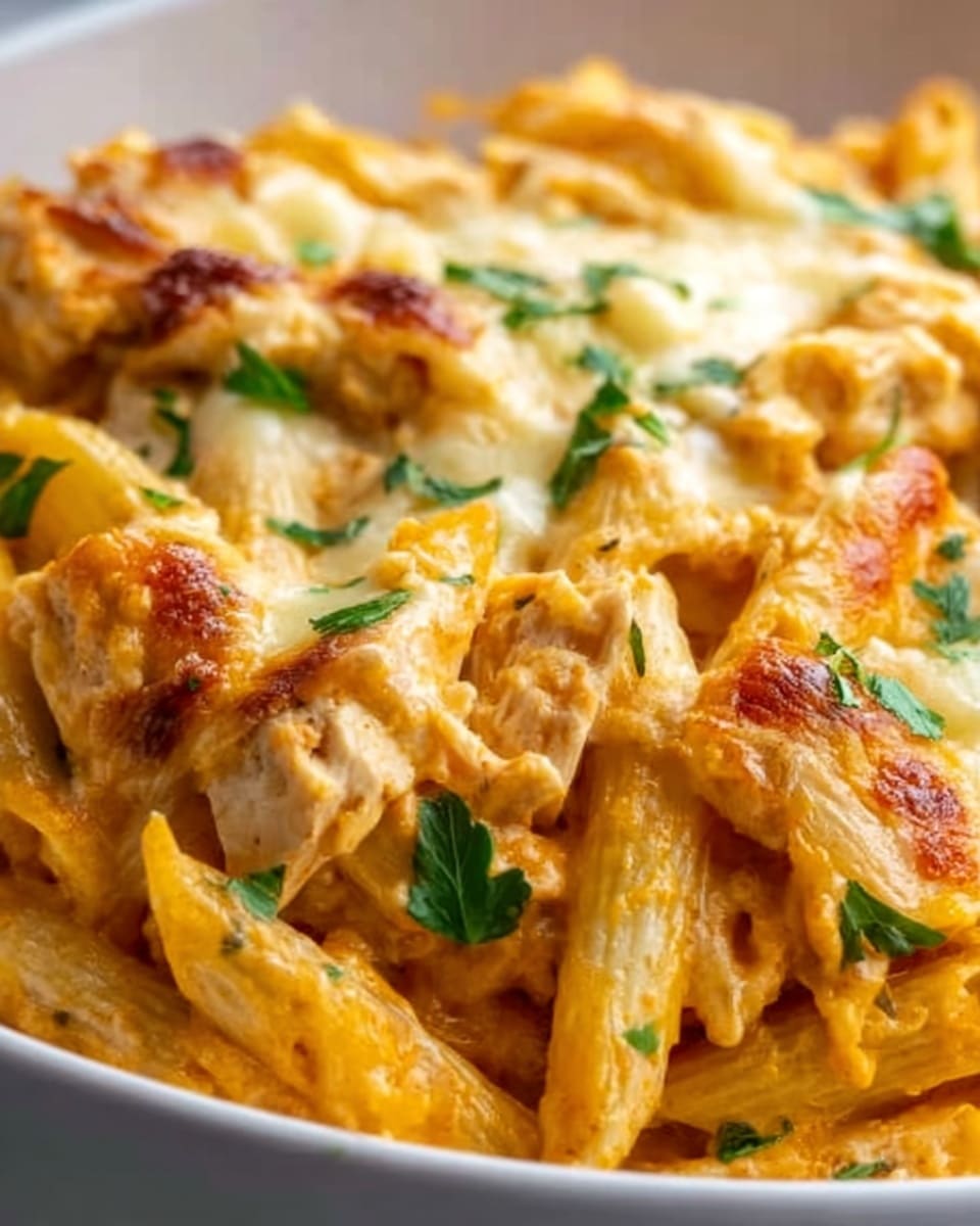 One Pot Buffalo Chicken Pasta Recipe