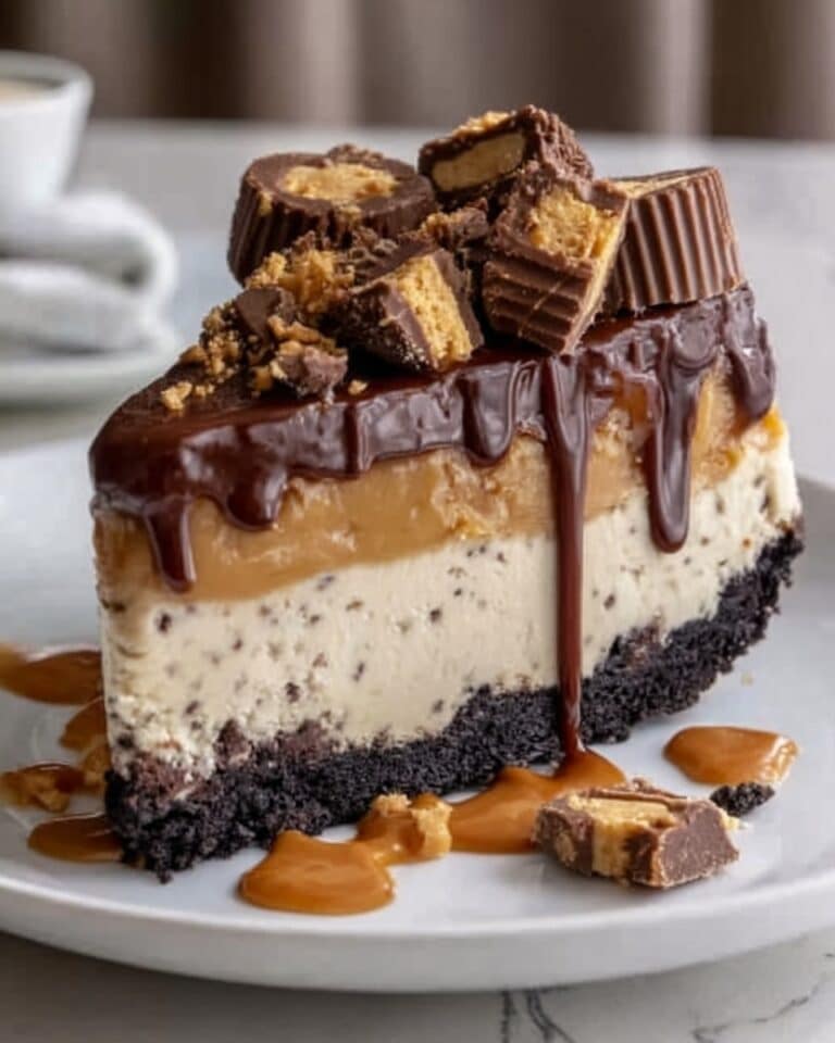 Chocolate Peanut Butter Cheesecake Recipe