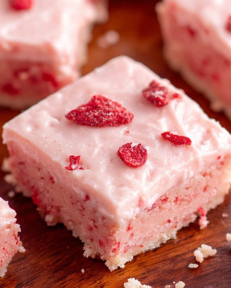 Strawberry Brownies Using Cake Mix Recipe