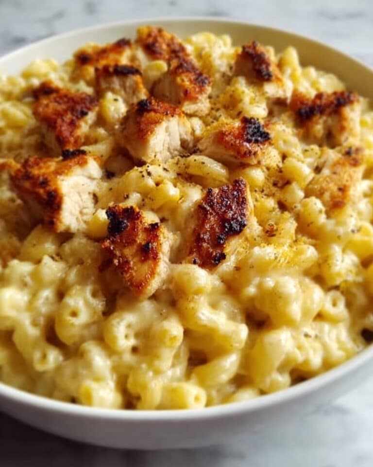 Hähnchen Mac and Cheese Recipe