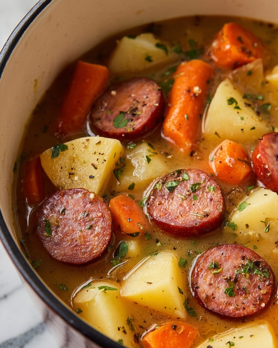 Kielbasa Potato Soup Recipe
