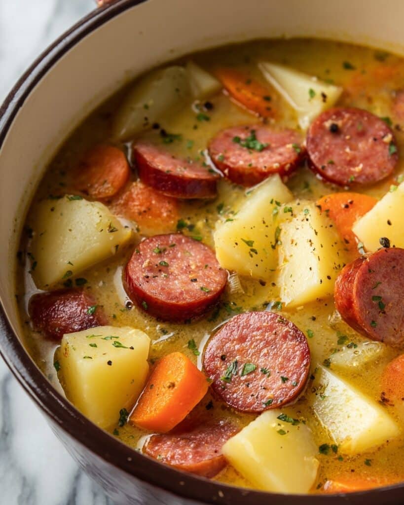 Kielbasa Potato Soup Recipe