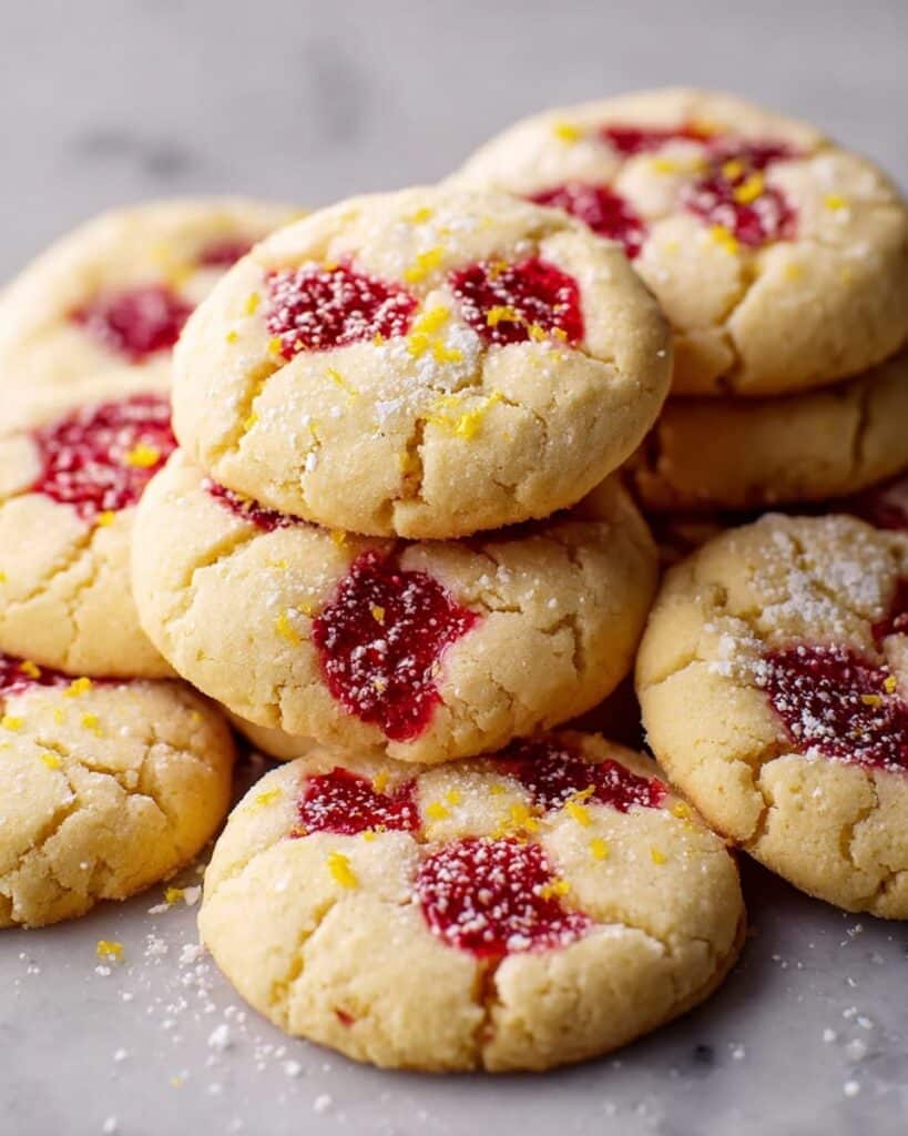 Lemon Raspberry Cookies Recipe