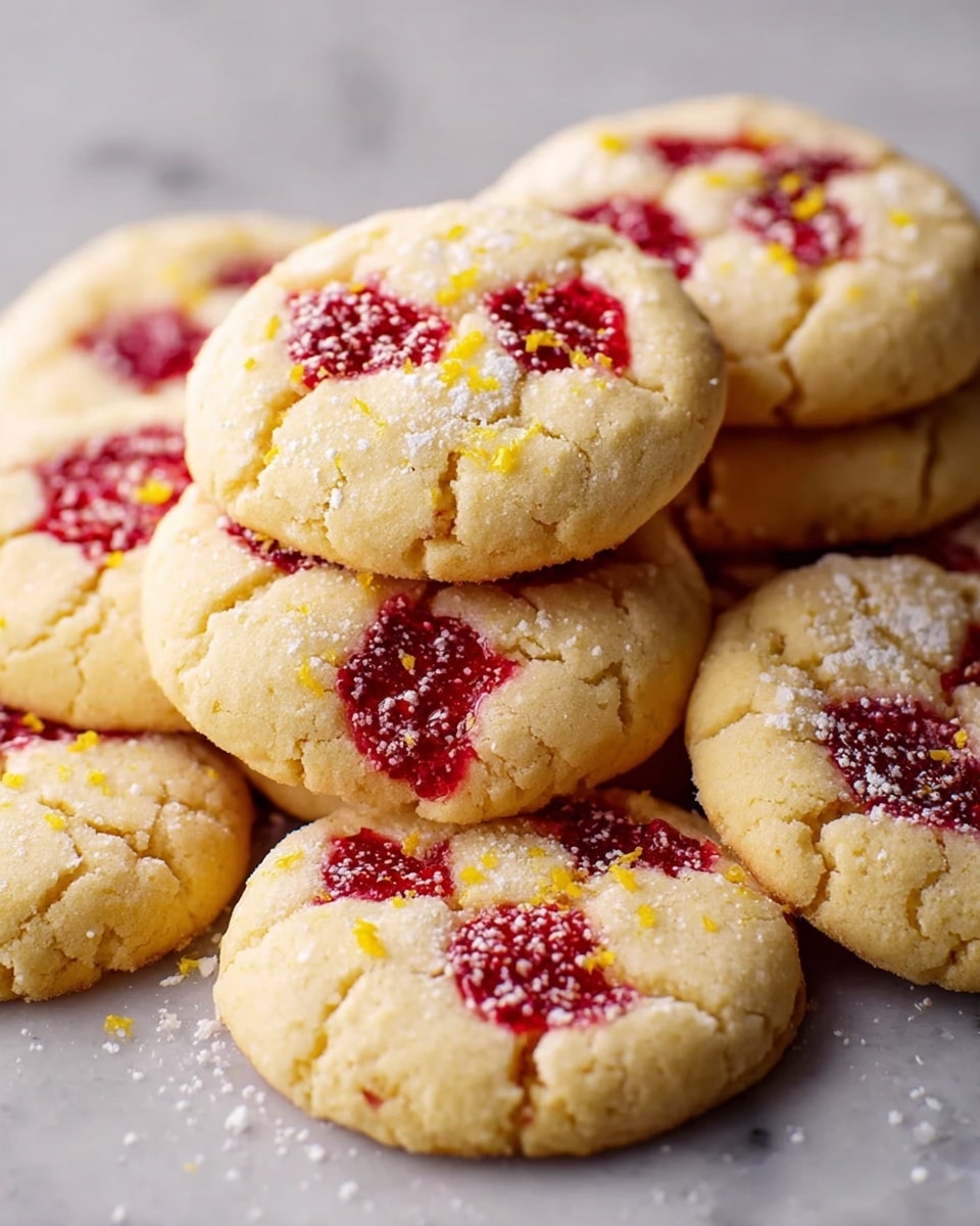 Lemon Raspberry Cookies Recipe