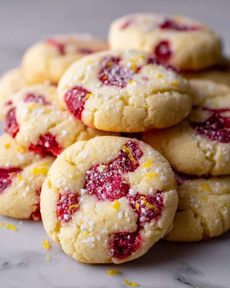 Lemon Raspberry Cookies Recipe
